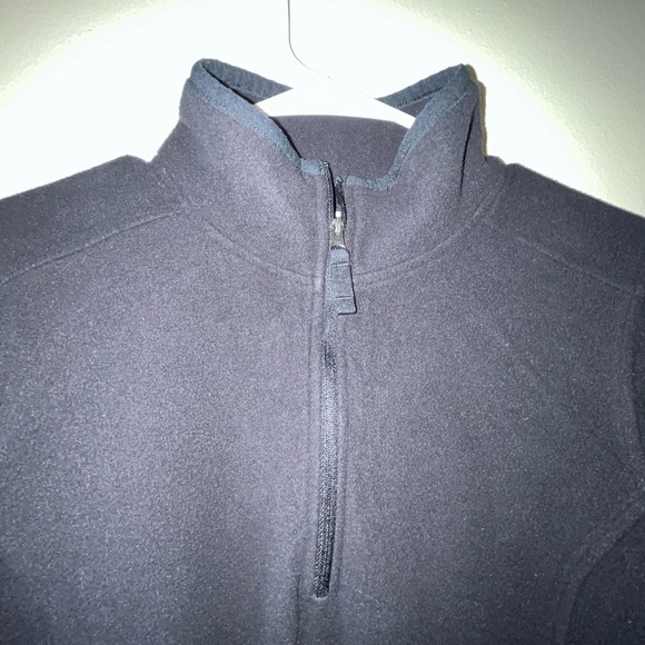 LL Bean Black Quarterzip - Picture 2 of 5